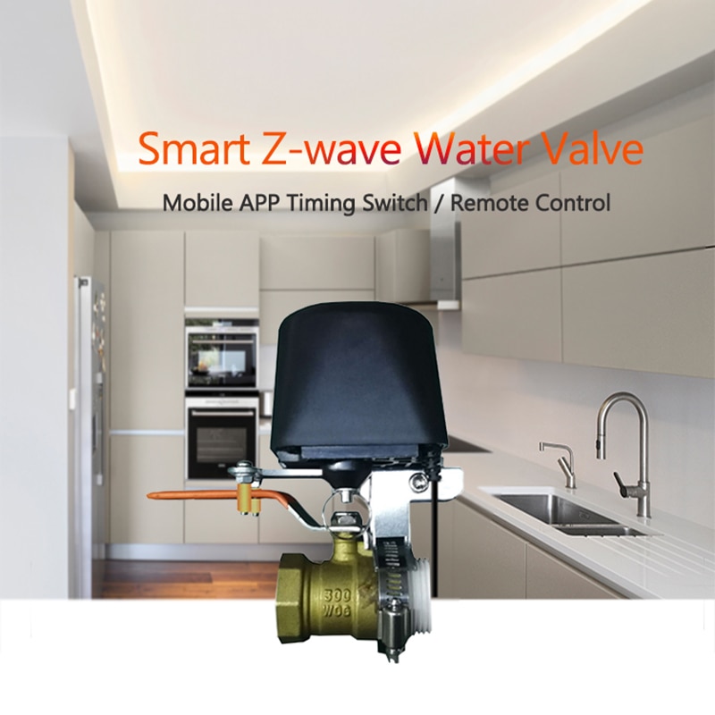 Spetu-Valve automatique intelligente z-wave | Ue 868.4mhz peut être adaptée avec tous les Devies Zwave, interrupteur de vanne à eau, vanne de gaz intelligente