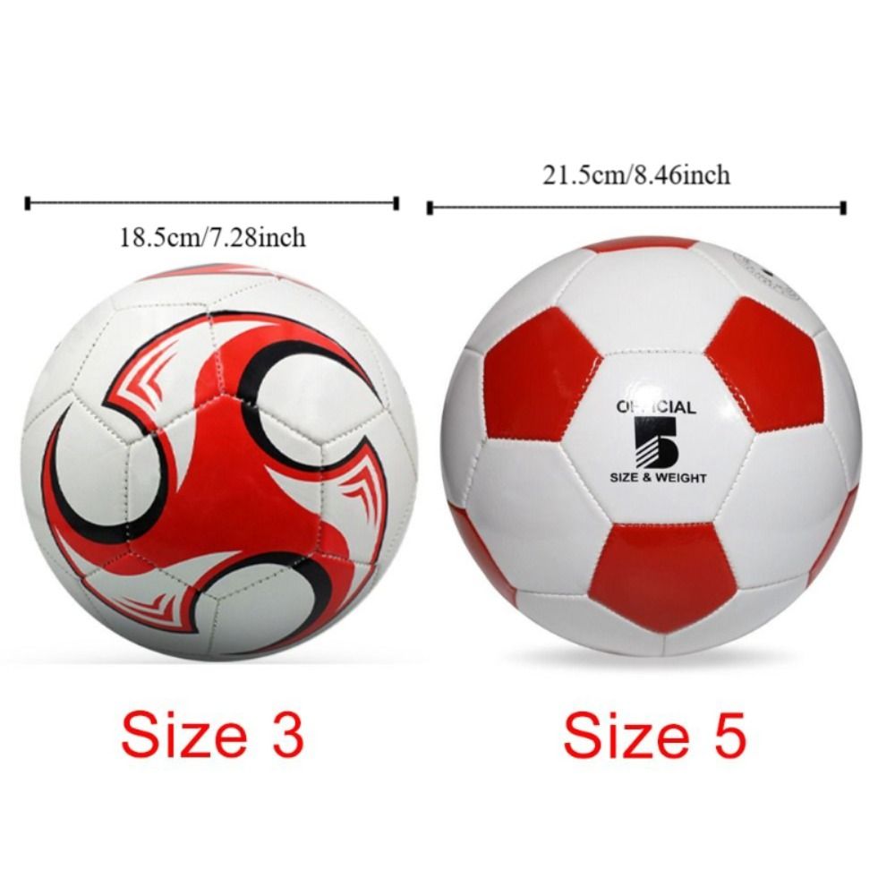 Football Training Ball PVC Machine Sewing Rubber Inner Liner Nylon Yarn Wear-resistant Durable Sports Products