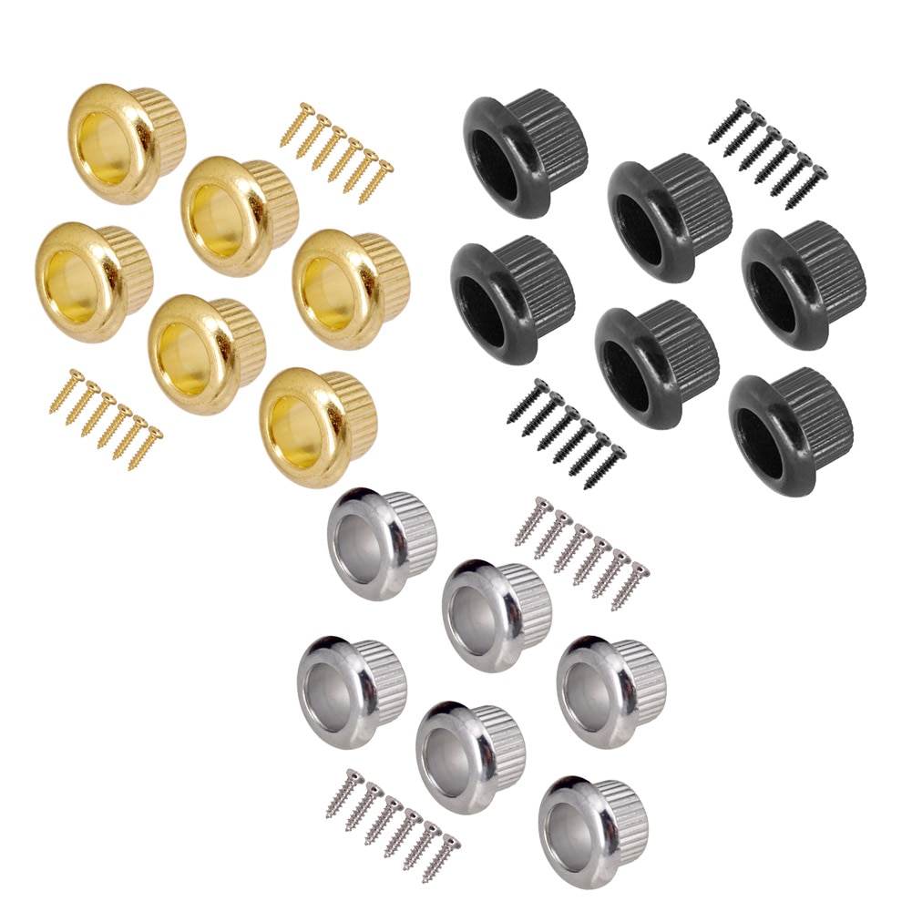 Metal Guitar String Tuners Peg Bushing Music Lightweight Lovers Casing Guitar Nut Tuning Playing Accessories for LP EPI