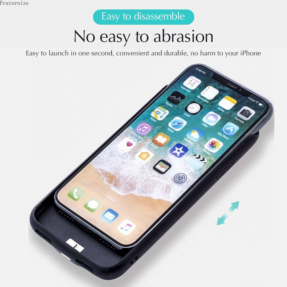 Slim Smart Battery Case for iPhone XR X XS 11 Pro Max 6 6 S 7 8 Plus SE Charging Power Bank snake skin fish scales pattern