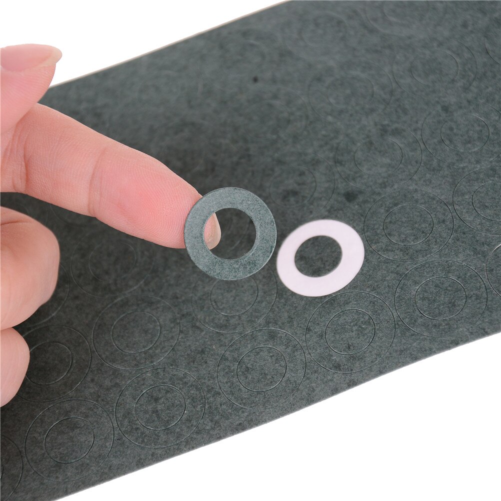 100pcs/sheet 18650 Battery Insulation Gasket Barley Paper Battery Pack Cell Insulating Glue Patch Electrode Insulated Pads