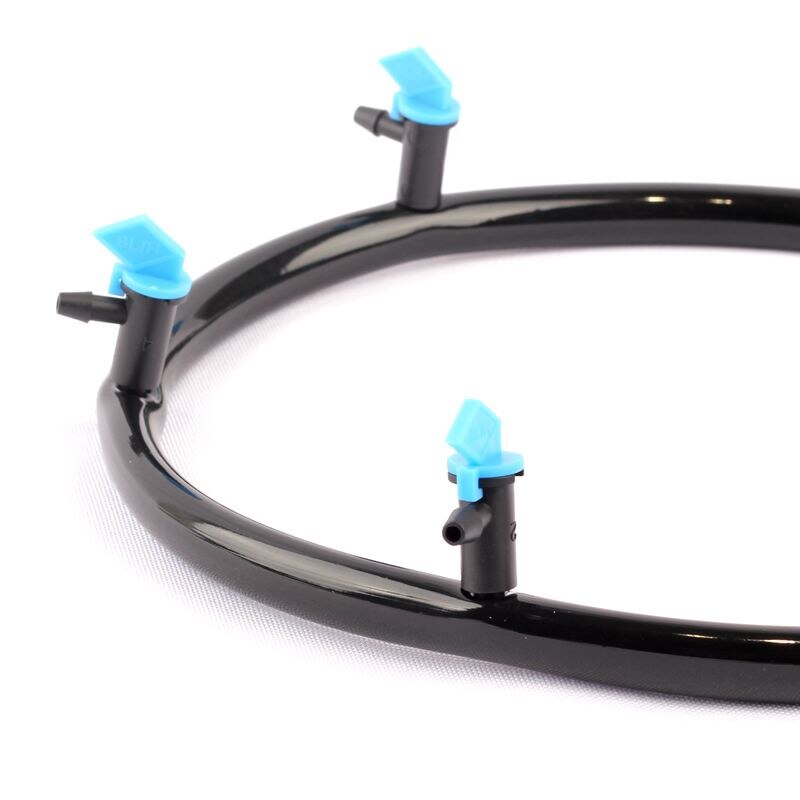 20pcs 8L/H Flag Dripper Blue Drip Emitter Drip Head for Water Saving Irrigation Raised Bed Irrigation System 8 Litter Drip