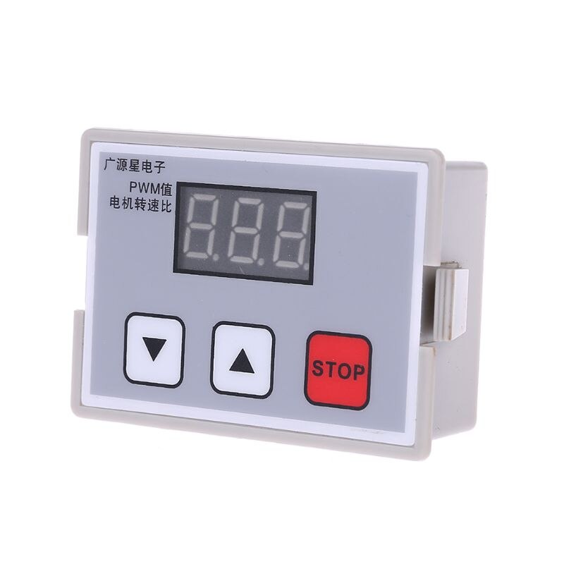 DC 12V 24V 10A PWM Motor Speed Controller Regulator Digital Speed Control Switch