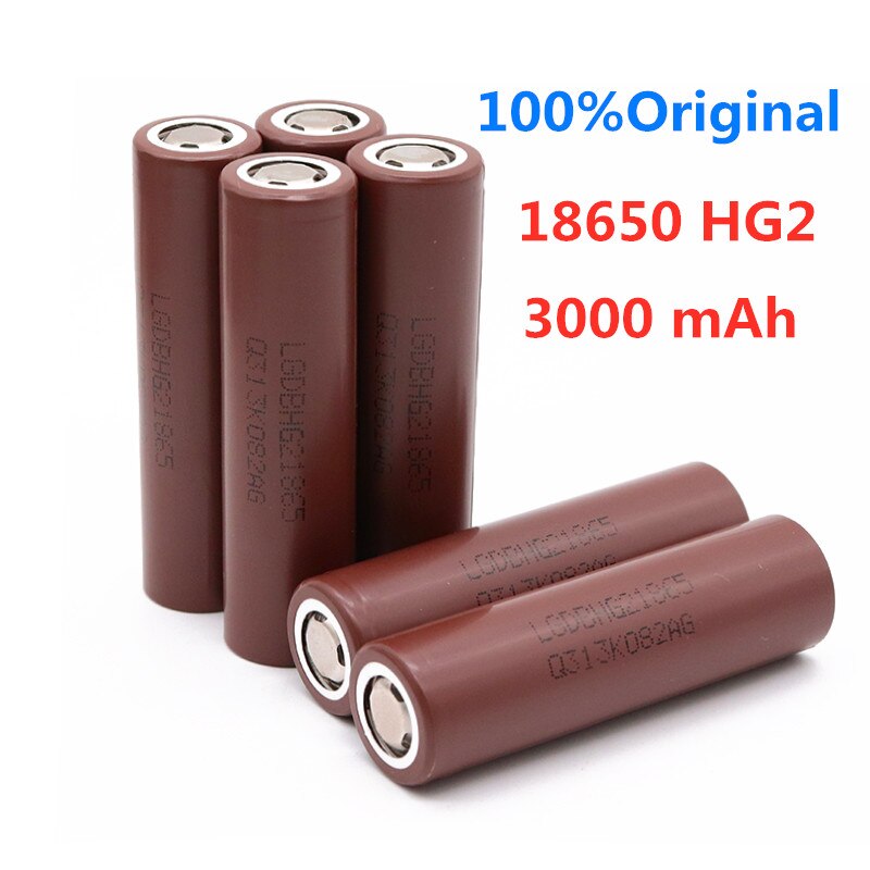 40Pcs 100% Originele HG2 18650 3000Mah Batterij 18650 HG2 3.6V Gewijd Voor Hg2 Power Oplaadbare Batterij Voor 18650 Batterij