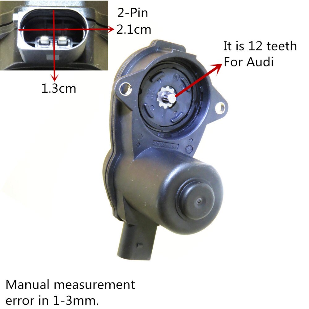 Hongge 12 Kleine Tanden Achter Motor Remklauwen Rem Pomp Motor Voor Q5 RS5 A4 A5 32335478 323 354 78 8K0 998 281 8K0998281A