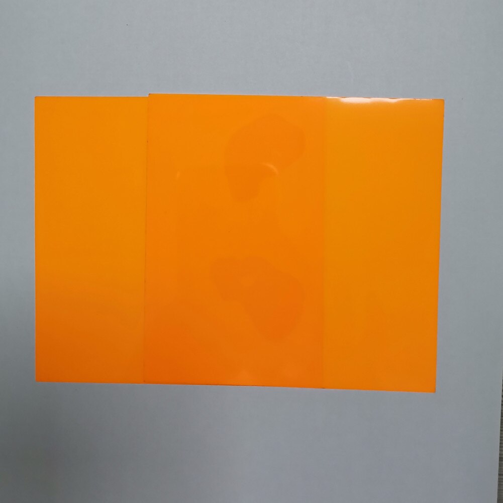2pcs 20×20CM Color Polarization Linear Polarizing Film Sheets,Polarized Lens Polar Optical Filters With Adhesive for G-Shock LCD