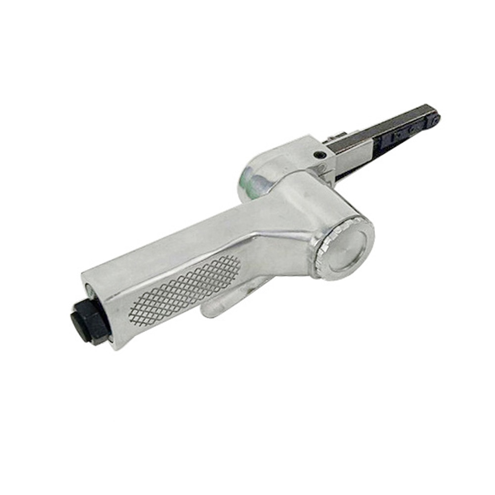 Rectifieuse d'angle d'air 3/8 "ponceuse à bande d'air avec bandes abrasives pour le ponçage du compresseur d'air