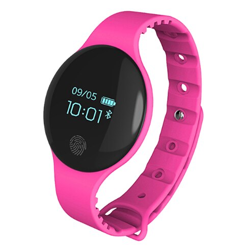 SANDA Bluetooth Clever Uhr Männer Frauen intelligente Sport Digitale Uhr Für IOS Android Schrittzähler Fitness Smartwatch: Rosa