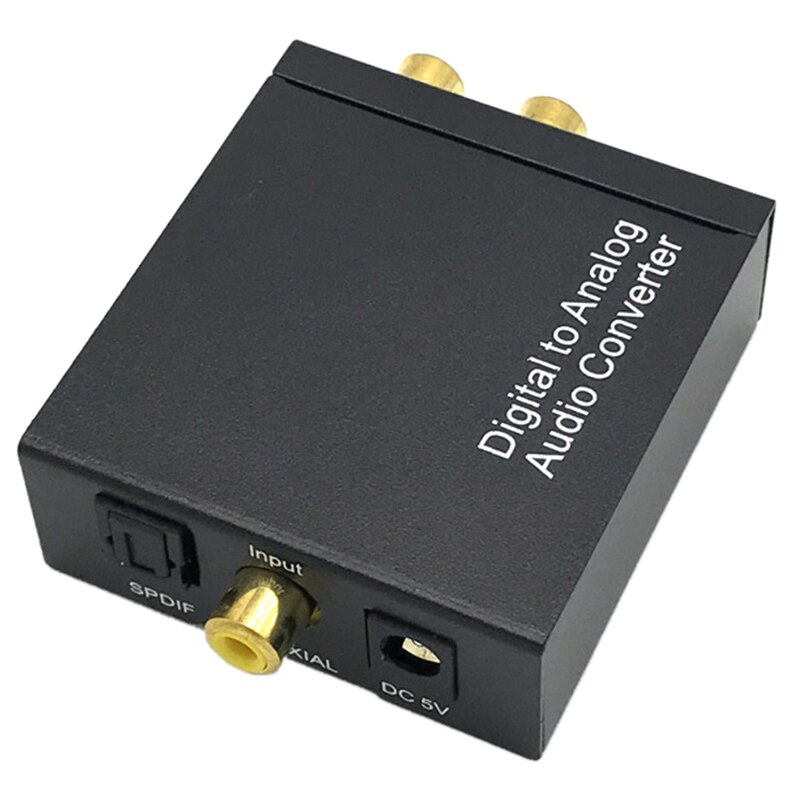 Digital To Analog o Converter Upgrade Model with 3.5MM Headphone Jack Coaxial o Decoder
