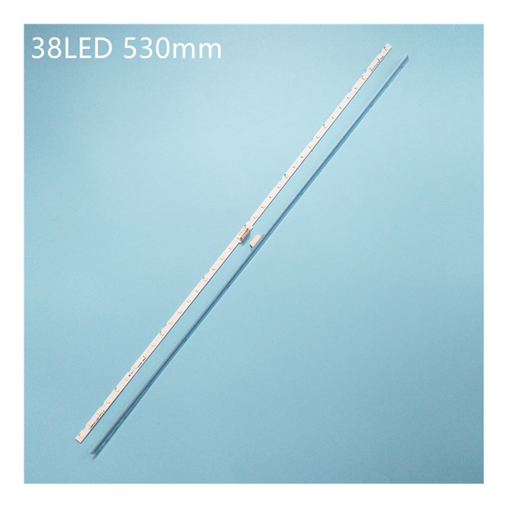 2 stk led -bakgrunnsbelysningsliste for samsung  ue49 nu 7100 ue49 nu 7102 ue49 nu 7140u ue49 nu 7670 ue49 nu 7120 ue49 nu 7170 un49 nu 7100 ue49 nu 7100k
