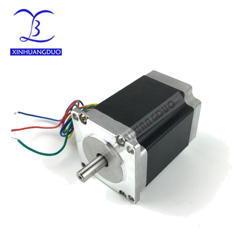 2 fase NEMA23 CNC stappenmotor 76mm 3A 270oz-in stappenmotor 3D Printer Robot Foam Plastic Metal