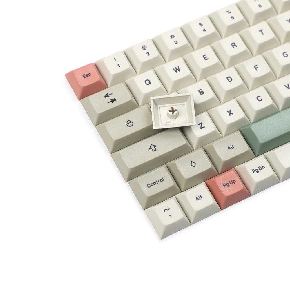 YMDK DSA Profile 9009 Dye Sub 61 64 68 ANSI Keyset Thick PBT Keycap set For MX Mechanical Keyboard GH60 XD64 GK64 Tada68