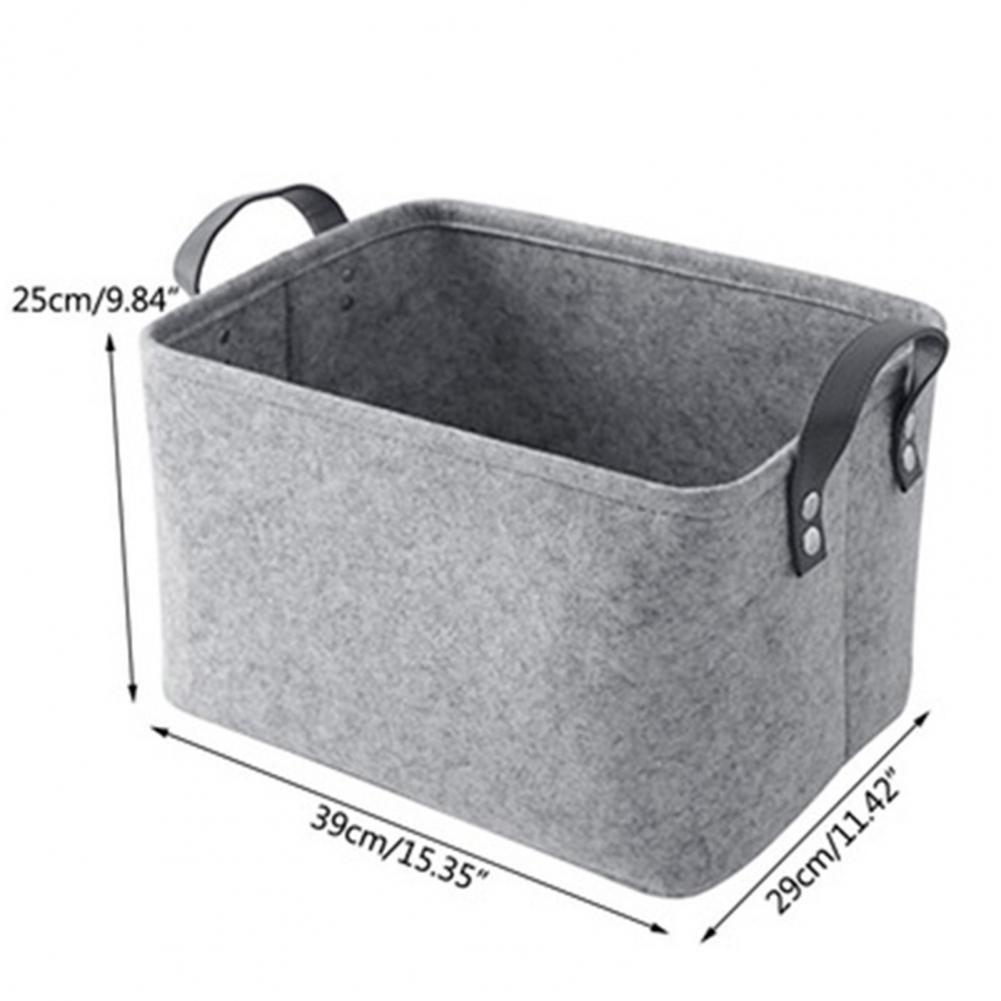 Opvouwbare wasmand Vilten wasmand Capaciteit Vilten opbergmand Waterdichte tassenset voor kleding Quilts Wasserij