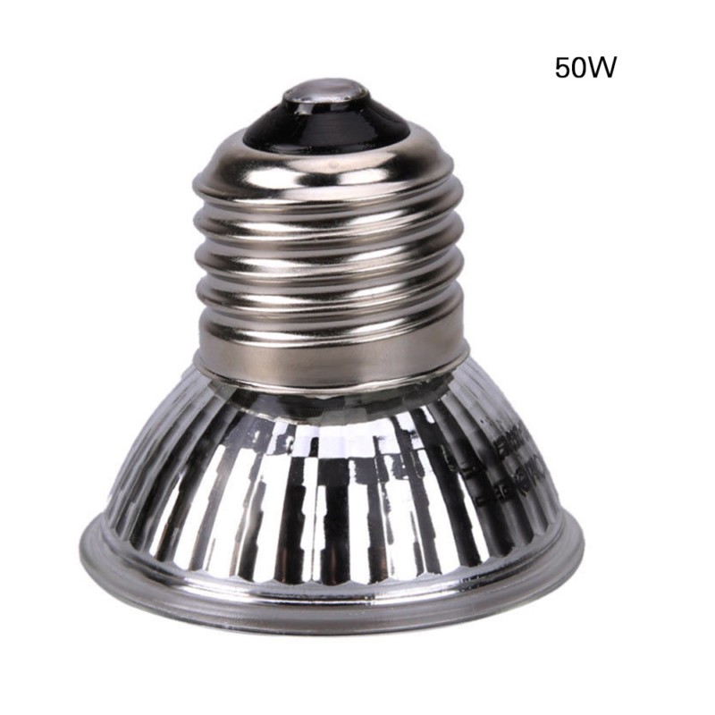 Huisdier Verwarming lamp UVA UVB 220 V 25 w/50 w/75 w Volledige Spectrum Solar Licht crawler Ultraviolet Verwarming Schildpad Zon Lamp Hagedis Lamp: 50W