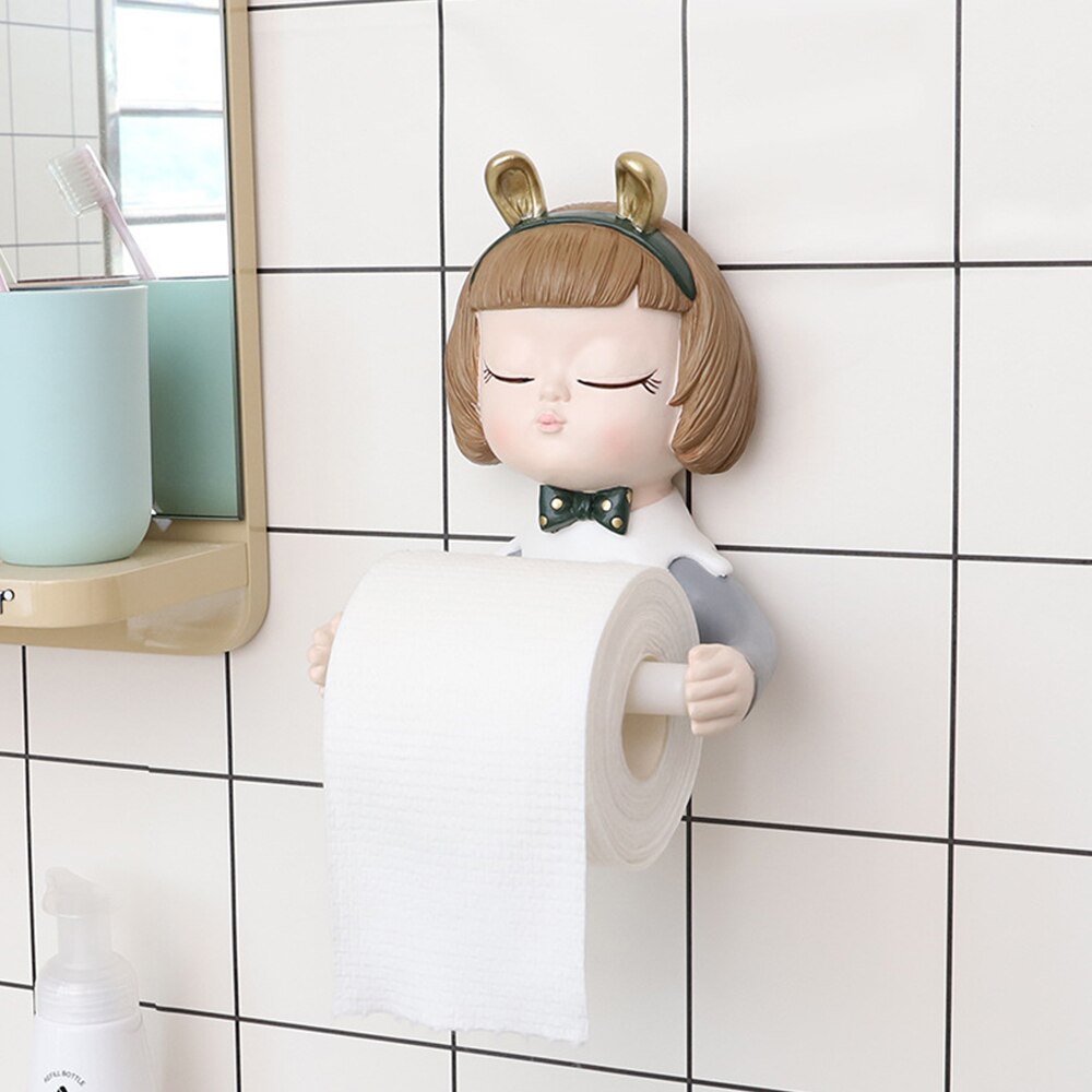 2 STKS Grappige Toiletrolhouder Leuke 3D Mier Dier