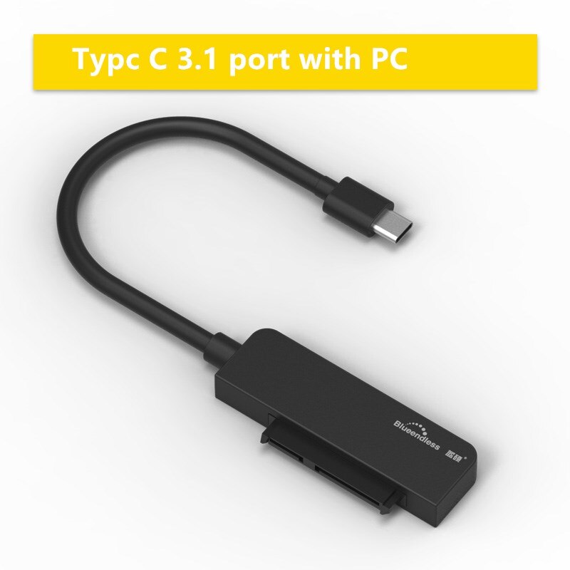 Usb a naar sata type c naar sata hdd reader met ot vicedeal