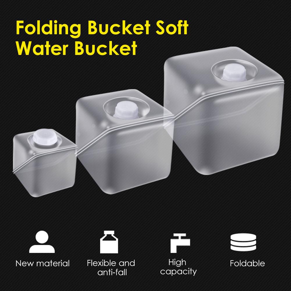 Collapsible Water Cube Container Foldable Water Tank Carrier For Hiking Camping Picnic Travel 1L/2L/4L/5L/10L/15L/20L/25L