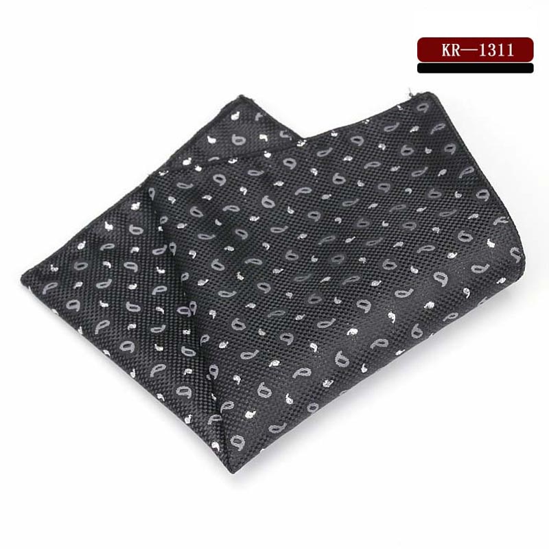 Yishline heren polyester zijden zakdoek paisley pochet bruidegom gala bruiloft feest borst handdoek zakdoeken accessoires: Kr1311