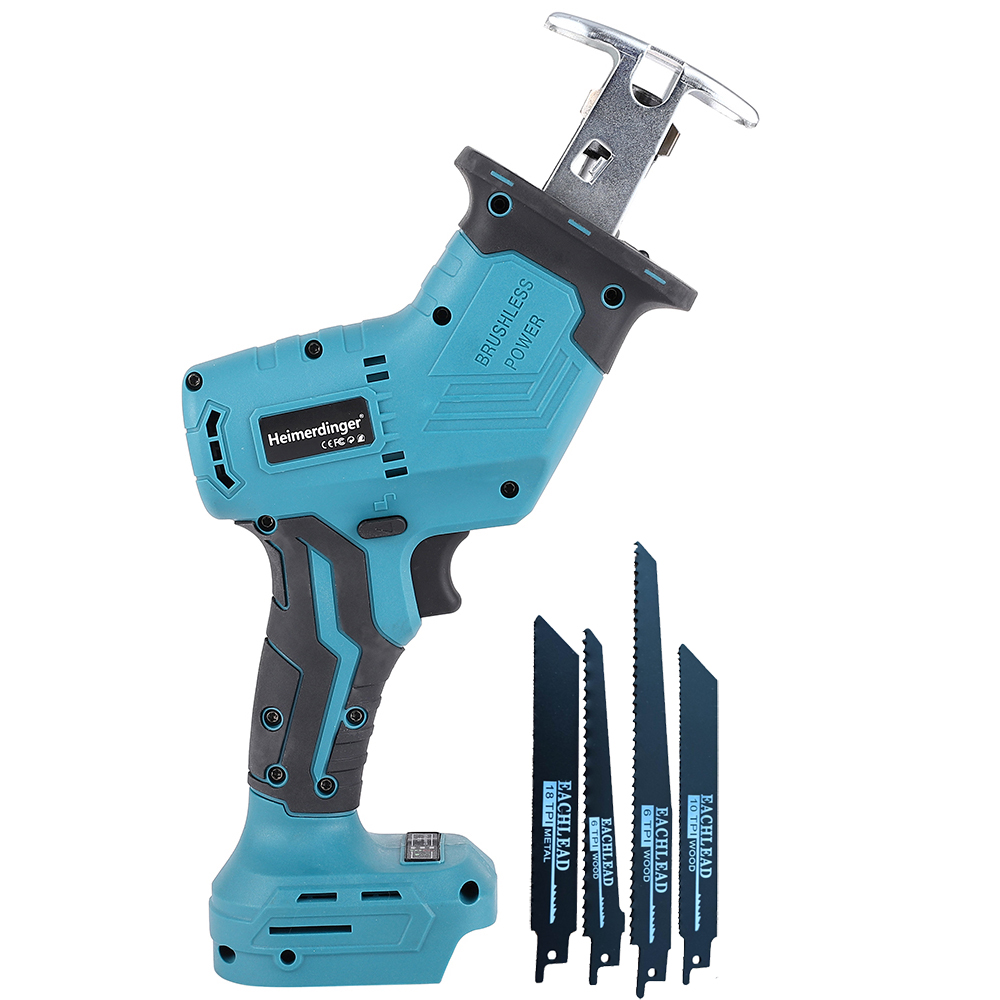 Upgrade 18 Volt. brushless cordless saber saw cordless reciprocating saw body compatible battery 1830 1840 1850 1860