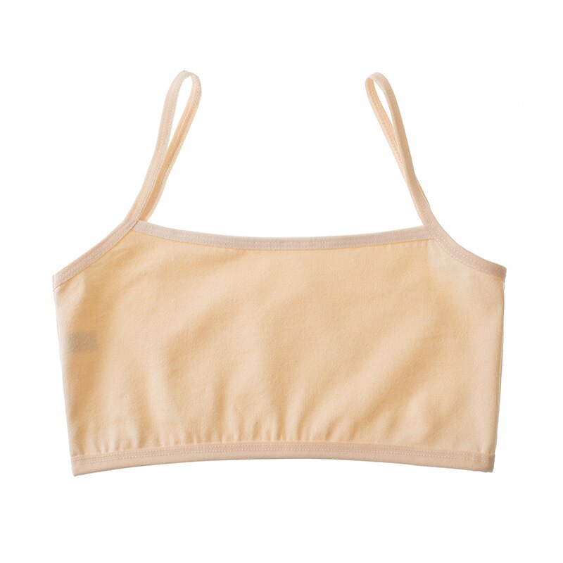 Sostén de entrenamiento para niñas, sujetador de chica joven de algodón, ropa interior para adolescentes de verano, ropa para pubertad