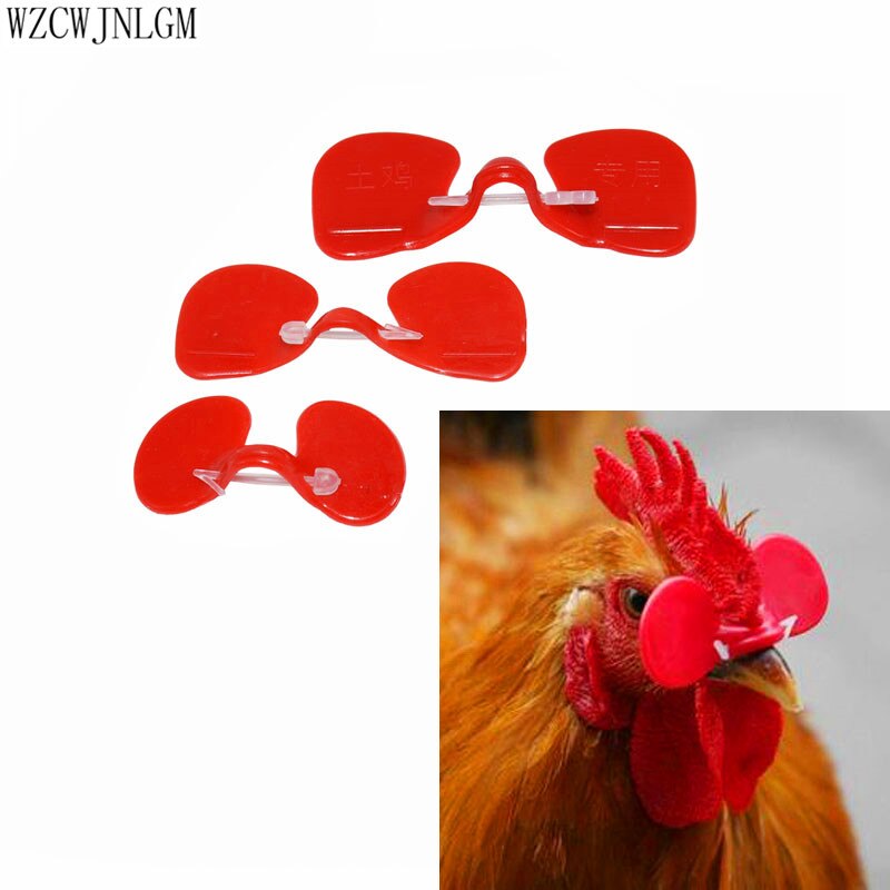 Lunettes poulet poulet paon rouge faisan | Lunettes 80/70/5.5mm, verres produits volailles,