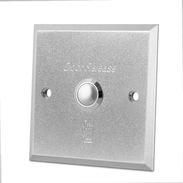 86*86mm Aluminum alloy Push Button Switch Exit Button Door release for door lock access control gate door opener: button no backlight