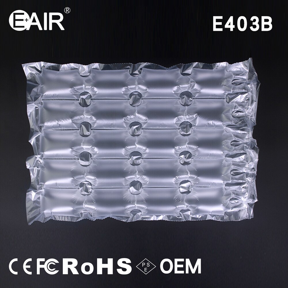 1 les sacs de remplissage d'air d'enveloppe de Bubblle d'air roulent le matériel d'emballage de Film d'oreiller d'air de sacs en plastique dégradables ronds d'oreiller d'air