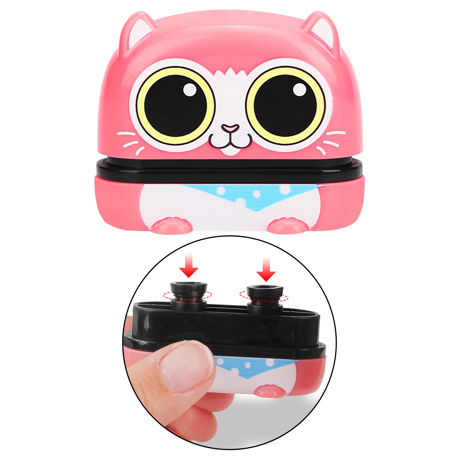 Cartoon Plastic Stamp Clothing Marker for Kids Books Uniform Accessory