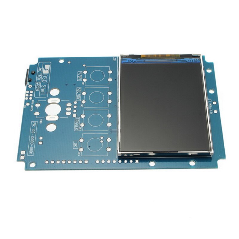 Portable Mini Digital Oscilloscope Touch Contact Screen Portable USB Oscilloscope Interface 2MHz 5Msps standard probe