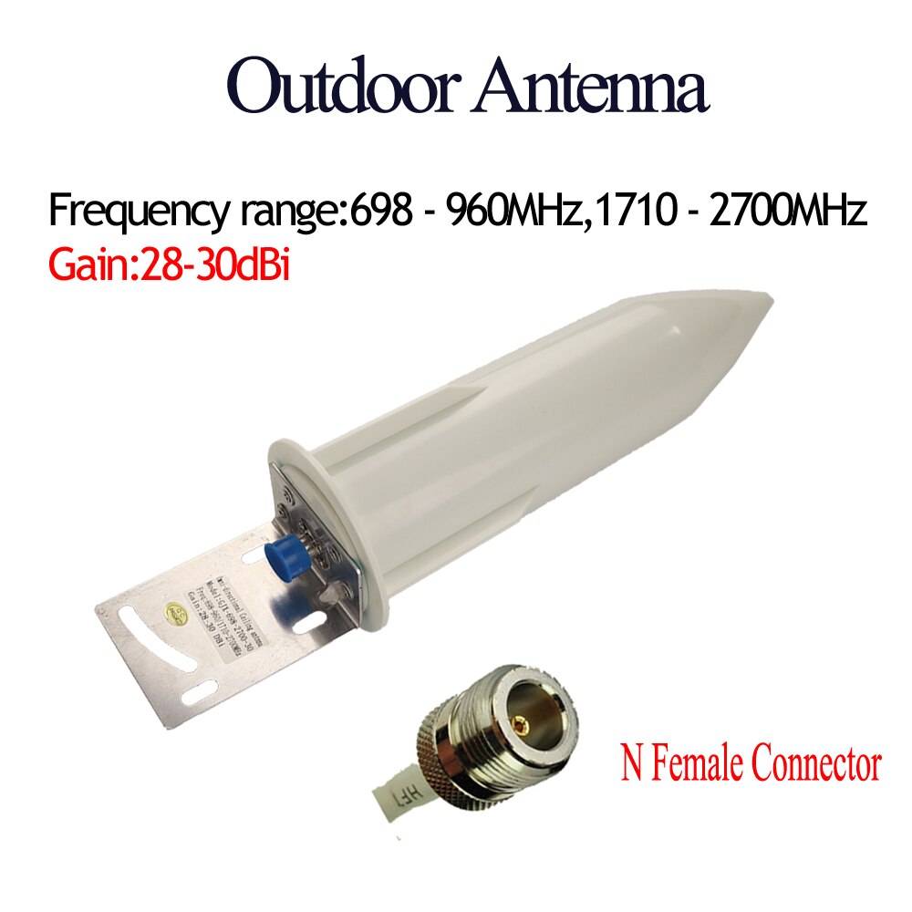 ZQTMAX 30dBi Omni antenna for 2G 3G 4G cellular repeater GSM UMTS LTE Mobile Signal Booster internet amplifier+cable