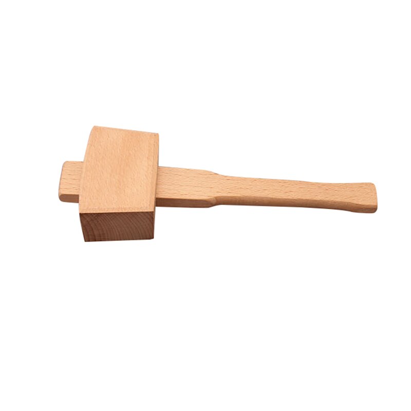 Small Beech Mallet Beat Wooden Hammer Rafter Woodworking Tools For Sew Leather Engraving Printing