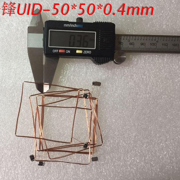 50*50Mm 13.56Mhz ISO14443A Uid Cob Uid Spoel En Chip 10 Stks/partij