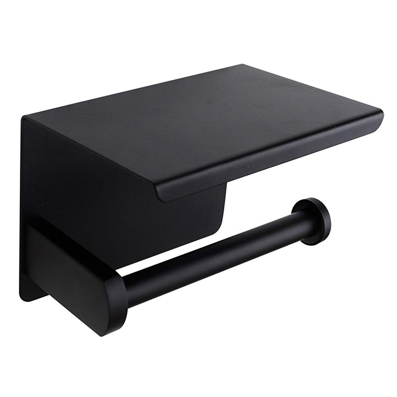 Stainless Steel toilet paper holder equipment bathroom hardware For bathroom shelf Wall Mounted Towel Holder Toilet Roll Holder