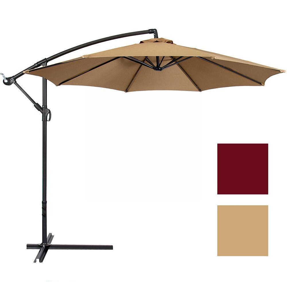 Outdoor Umbrella Replacement Canopy For 8 Ribs Dia Patio Sunshade Parasol Top Canopy Cover For Yard Garden Patio Beach P K5g1