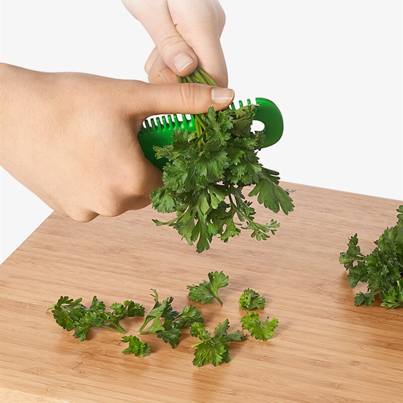 Kitchen Vegetable Leaf Peeler Good Grips Herb and Kale Stripping Comb Multi-Function Vegetable Slicer Gadget Leaf Remover Tools