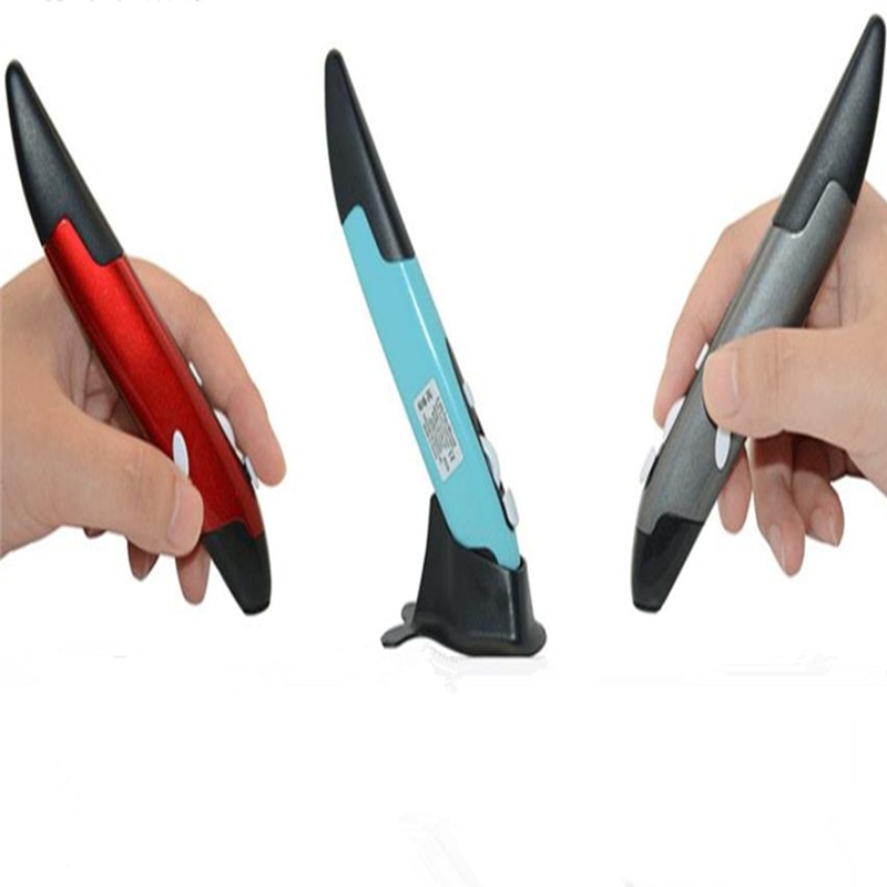 Universal2.4GHz Caneta Mouse Óptico Sem Fio USB Tablet Laptop Pocket PC Inteligente Desenho Ensino material de Escritório