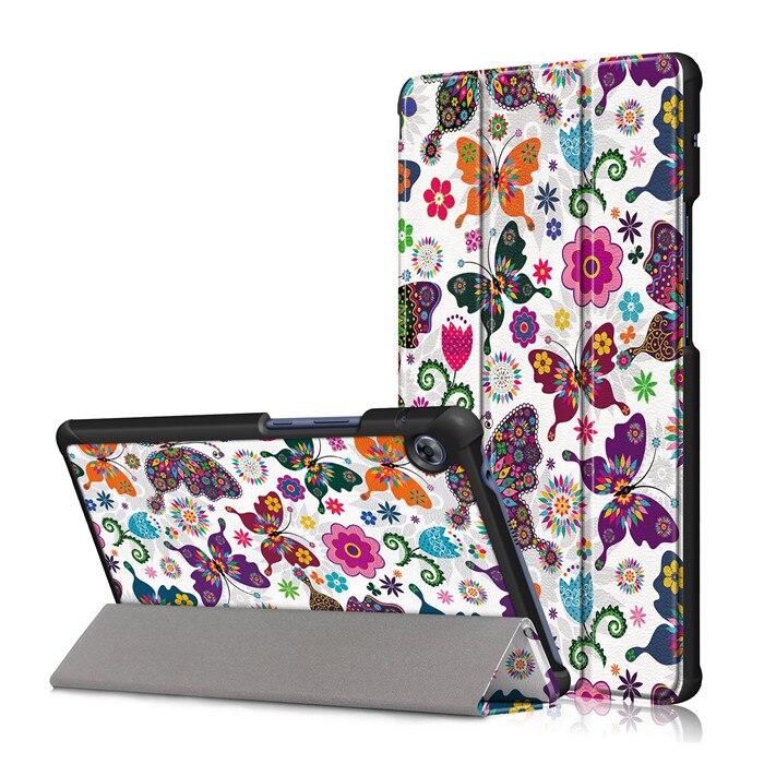GLIGLE Case for Huawei MatePad T8 released Tablet slim print cover shell+Led+Touch pen: HD