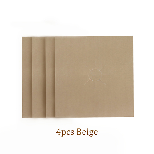Protecteur de cuisinière à gaz | Ensemble de 4 pièces, accessoires de protection pour cuisinière à gaz, couverture de Stovetop/revêtement de cuisine à gaz