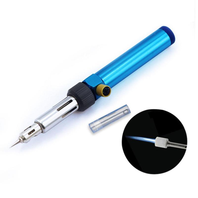 Multifunctionele Draagbare Cordless Butaan Gas Solderen Blazen Gas Torch Soldeerbout Butaan Pen Gereedschap Hand Ijzer Draagbare Wel q4O0: Default Title