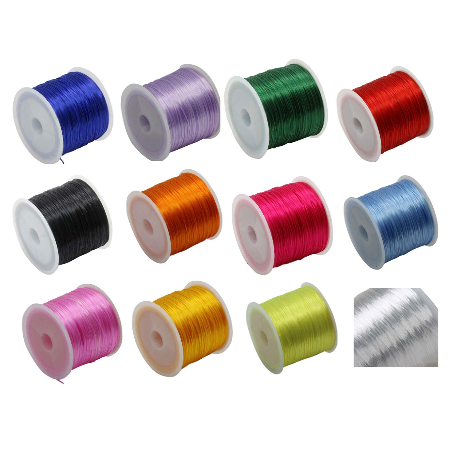 60M Stretchy Elastic Crystal String Cord Thread For Jewelry Making