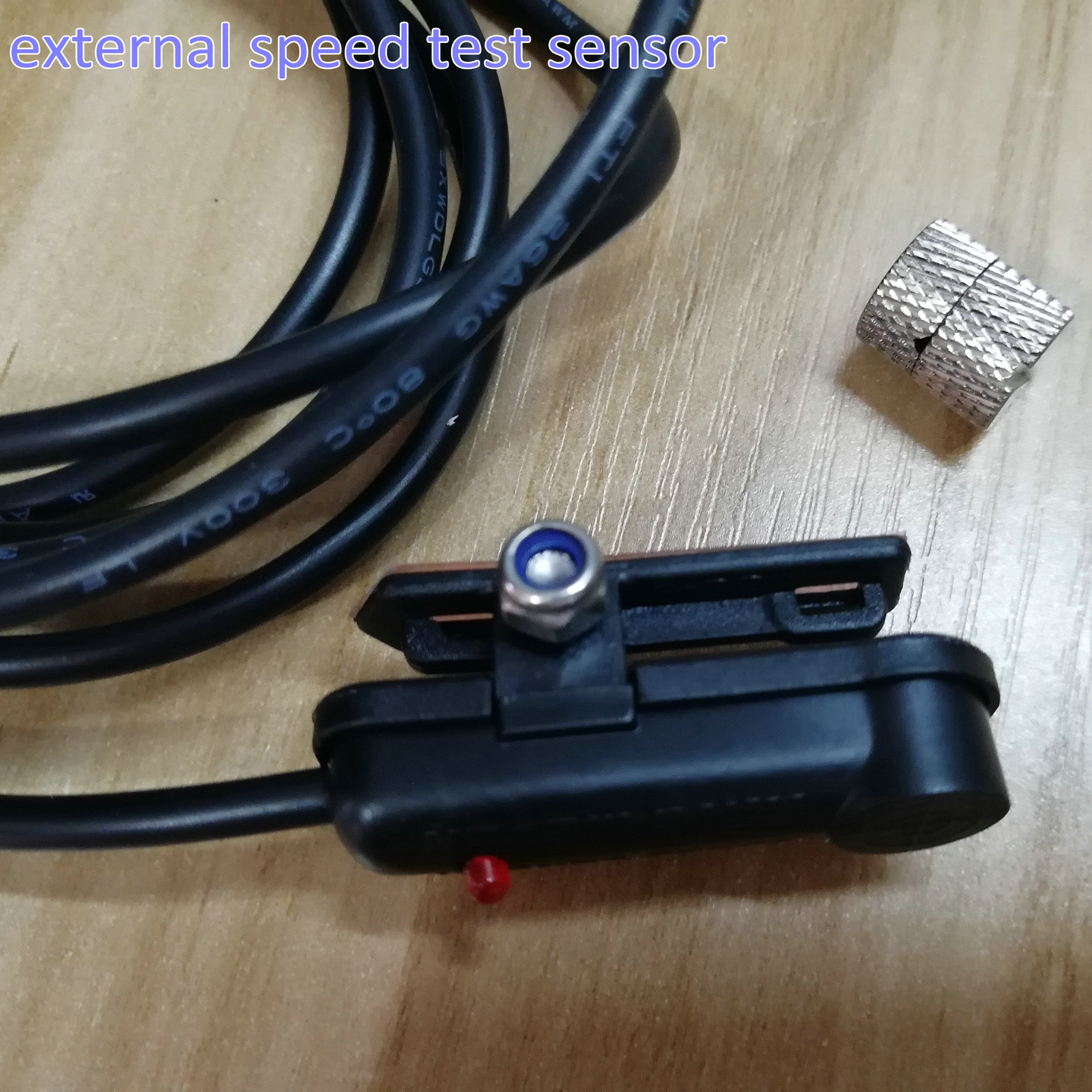 Zwarte e-bike remsensor, mechanische rem afgesneden sensor schakelkabel met 1,8 m kabel Rem vervangende onderdelen voor elektrische fiets E-bike scooter(Brake Disc