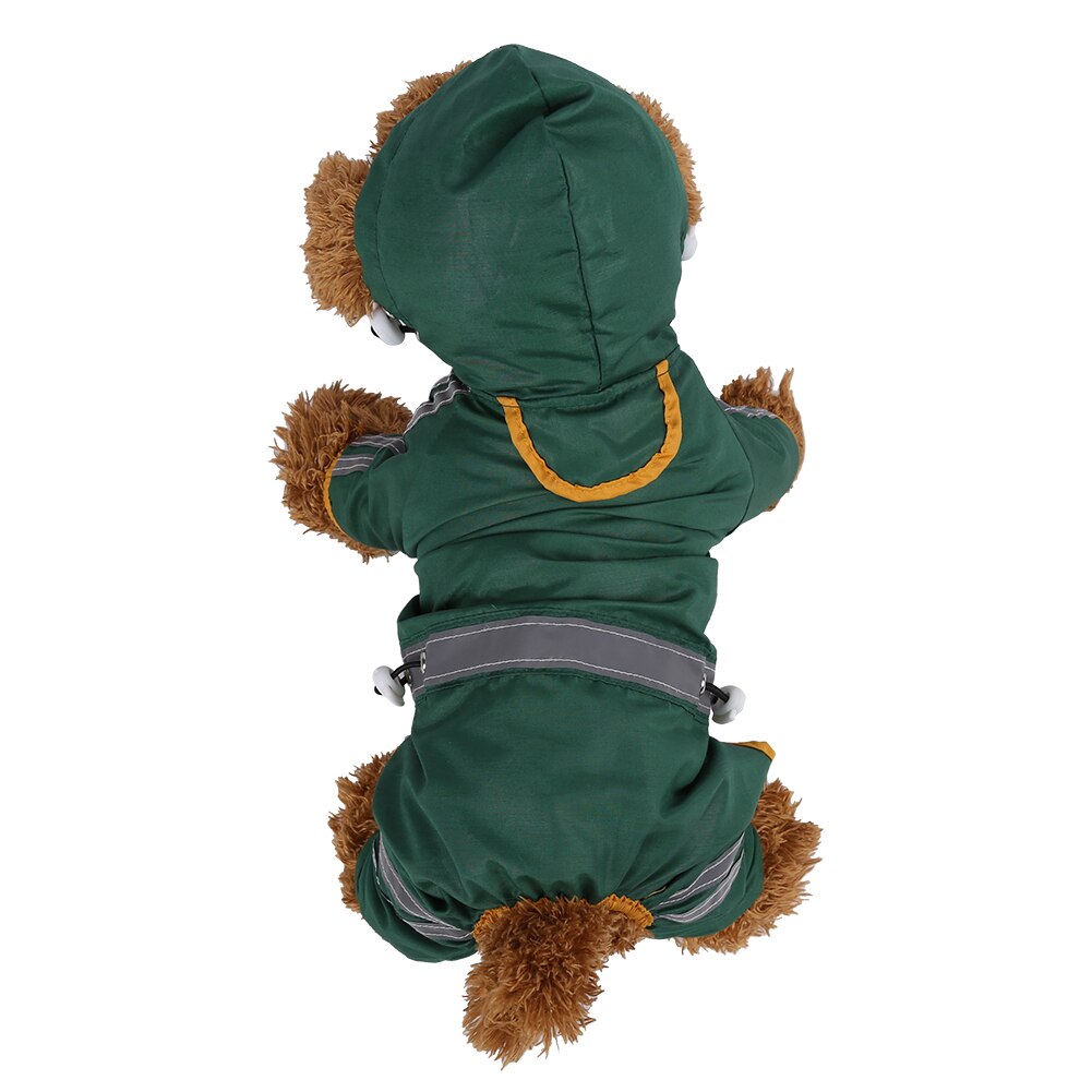 Pet Honden Regenjas Waterdichte Jas Hond Kap Regenhoes Outdoor Bescherming Kleding Hond Lente Zomer Reflecterende Regenjas