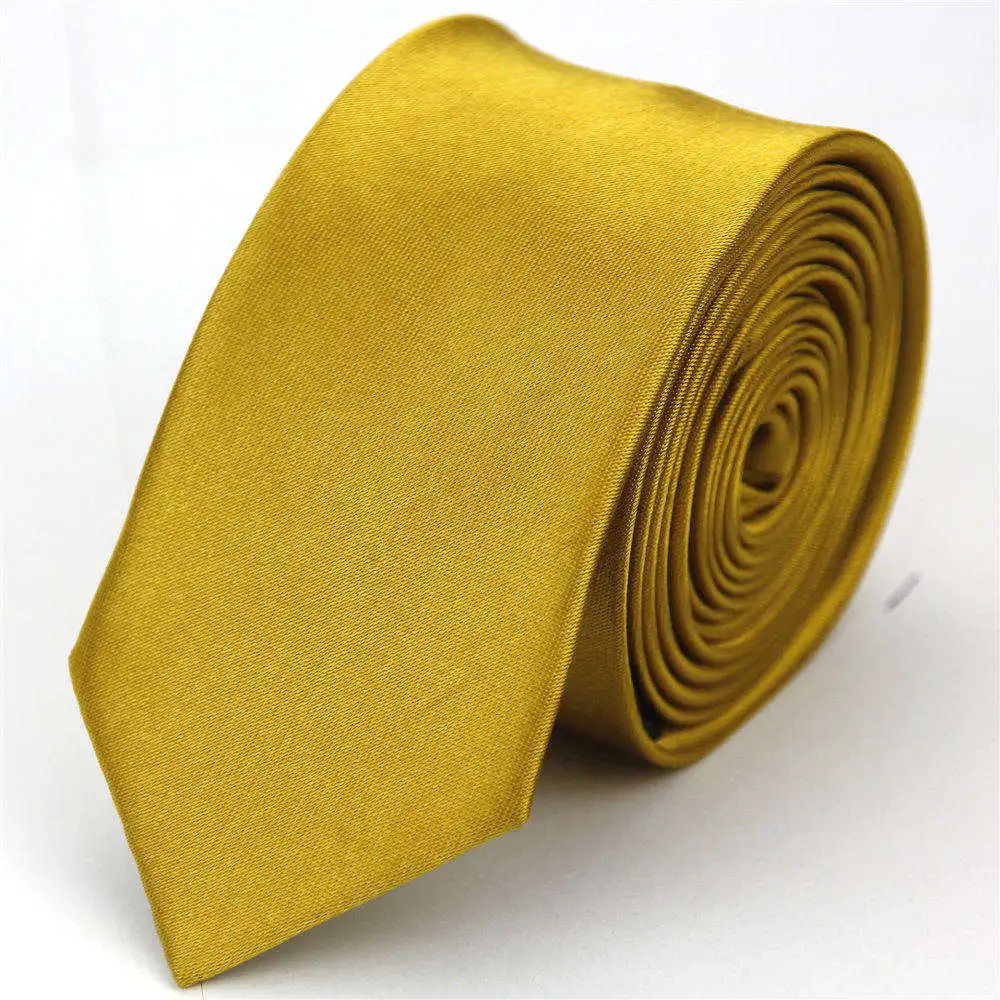 Cravate à col étroit pour hommes femmes 5 cm 2 "mince mince mariage noir bleu rose blanc rouge vert marron violet hommes femme cravate
