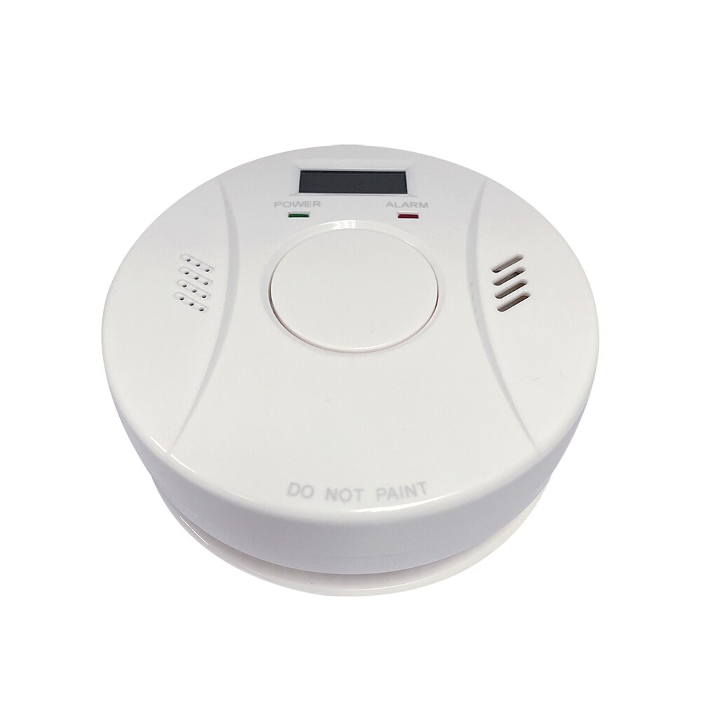 carbon monoxide detector and smoke alarm combo detector with LED display CE standard