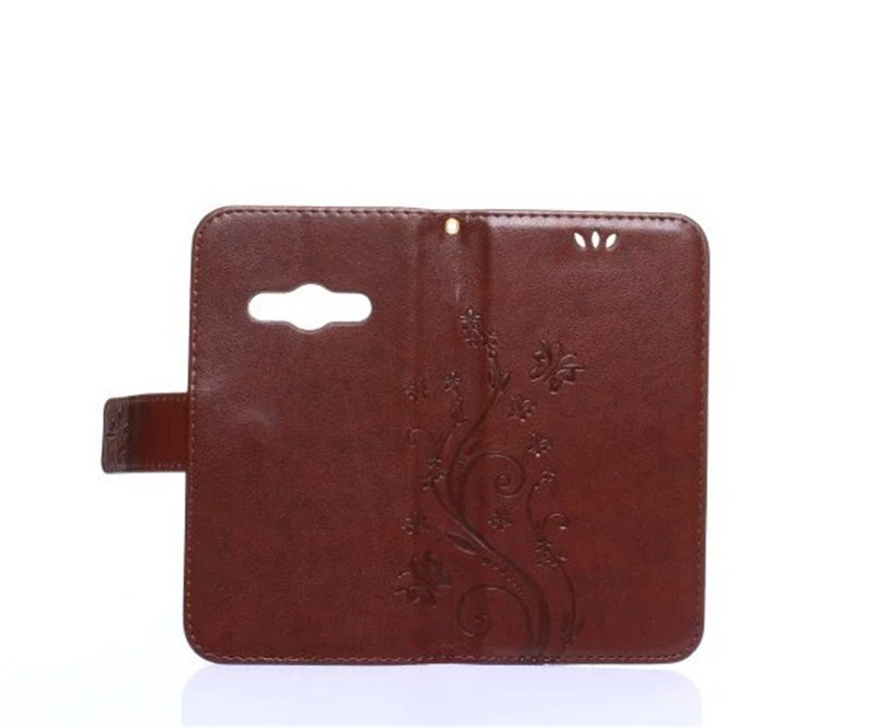 Voor Samsung Galaxy Xcover 3 G388F Xcover3 G388 Case portemonnee Vlinder bloem Magnetische Holster Flip PU Lederen Gevallen