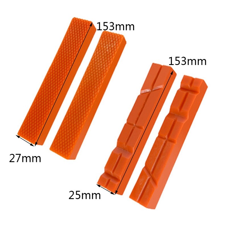 Top 1Pair 6 Inch Vise Jaw Pad Magnetic Cover Multi-Purpose Protector for Metal Vise Mar-18