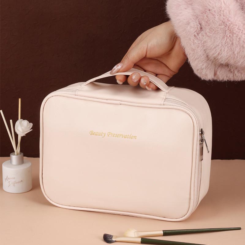 Travel Toiletry Bag Pouch Makeup Organizer for Women's Bag Toilet Bags Ladies Toiletry Kit Mesh Zipper Pouch HZB03