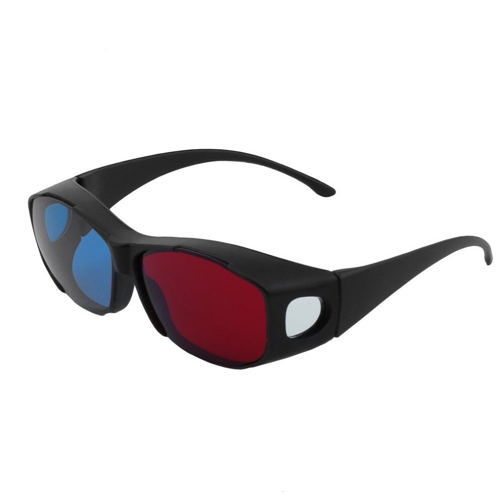 Universel Type 3D lunettes TV film dimensionnel anaglyphe vidéo cadre 3D Vision lunettes DVD jeu verre rouge et bleu couleur