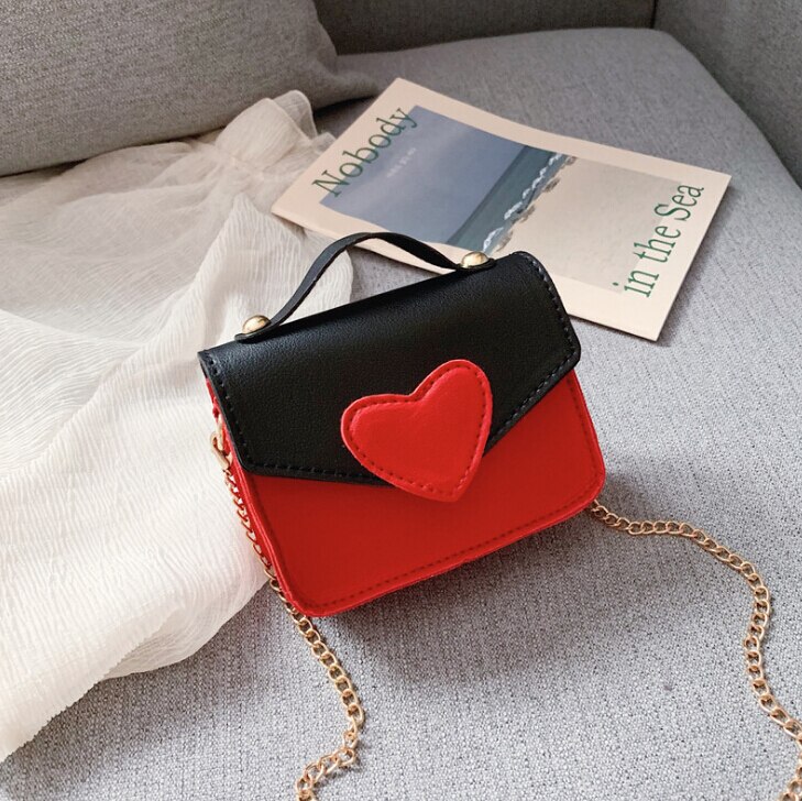 Piger kærlighed farve kontrast messenger taske - gult cover: 5