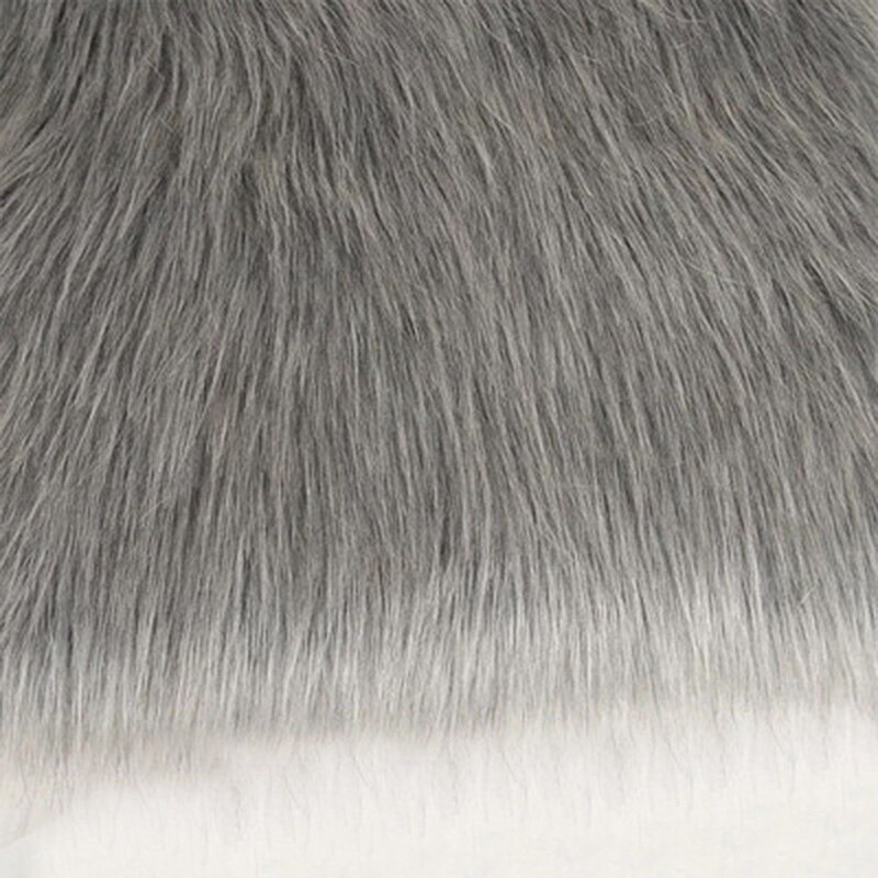 1 Meter Luxury Long Haired Faux Fur Fabric Pile Plush Fluffy Fabric For Display Photography Background Props Home Decor: 4